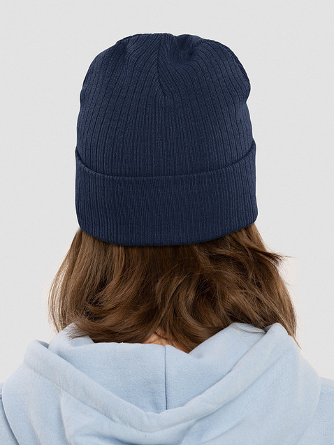 Photo showing Atlantis Ribbed Knit Beanie