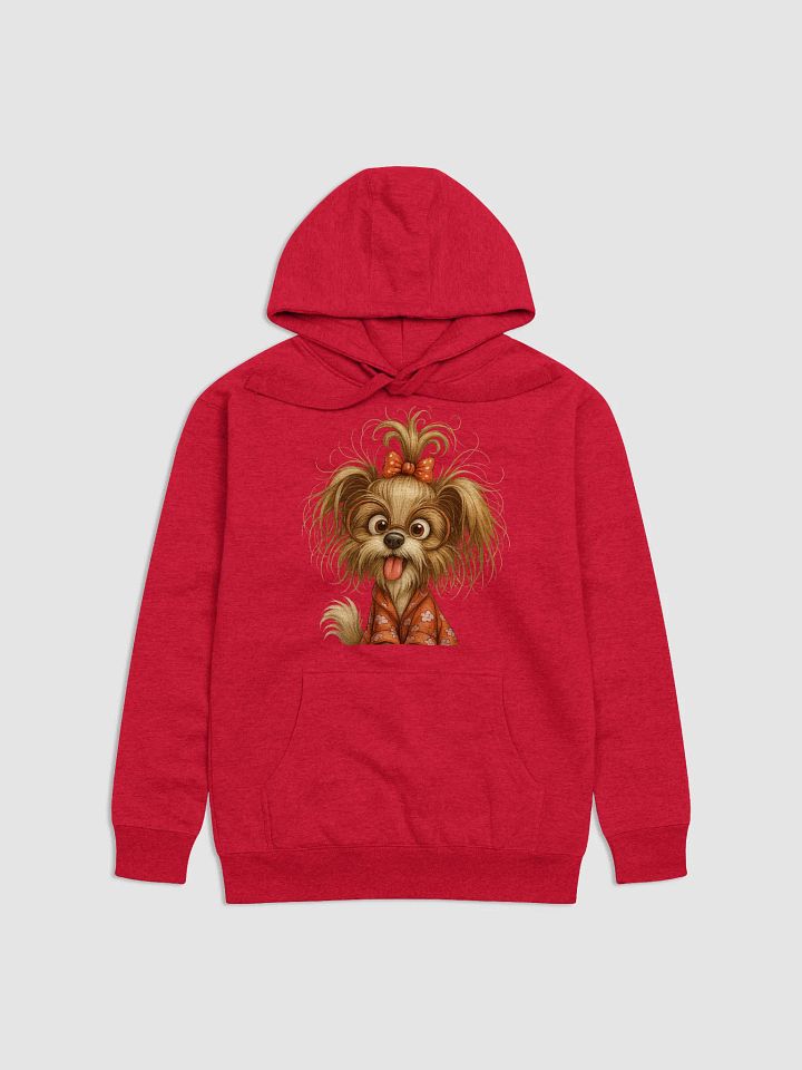 Floral Pup Unisex Hoodie product image (1)
