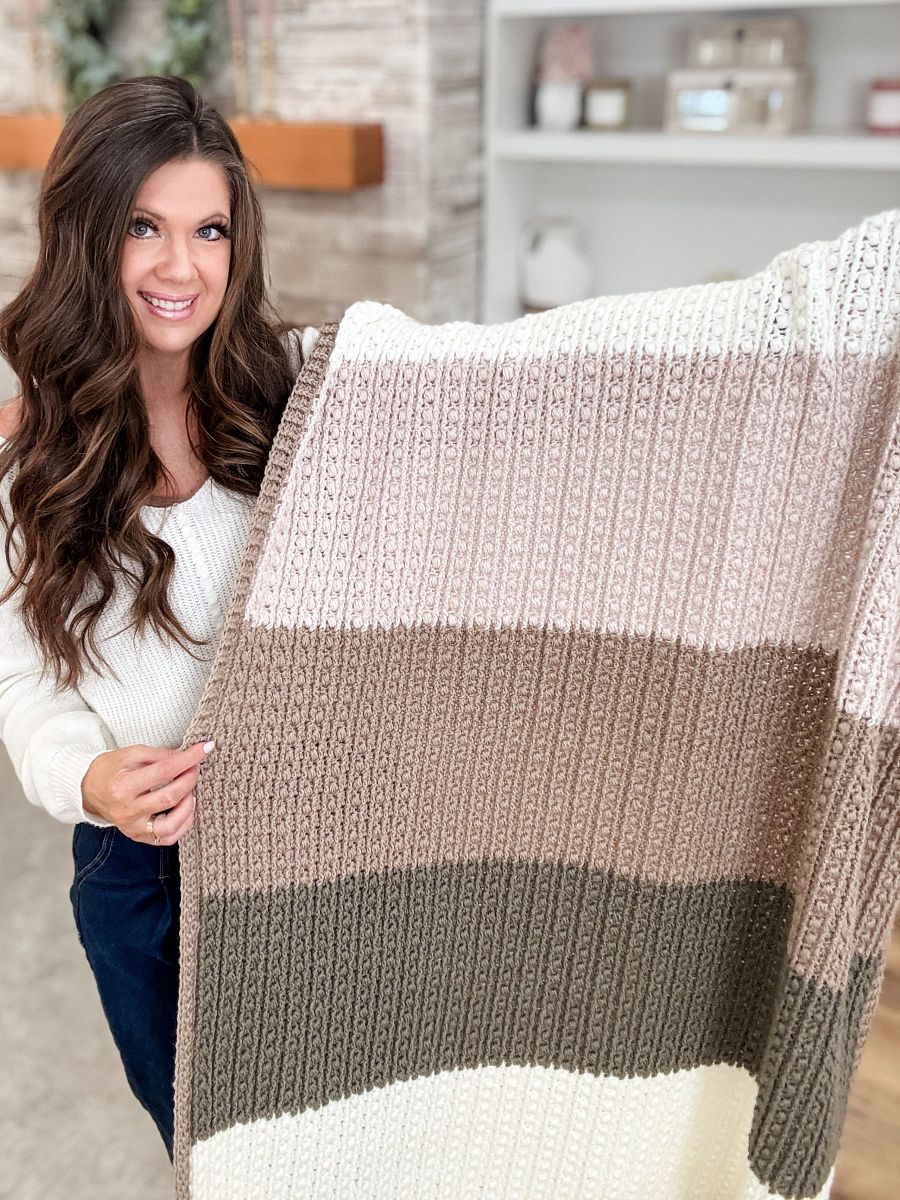 Snuggle Season Blanket Crochet Pattern product image (4)