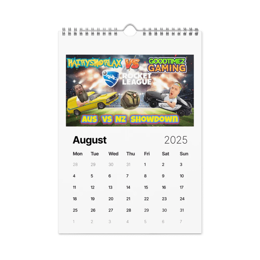Hairy Snorlax Wall Calendar (2025) product image (2)