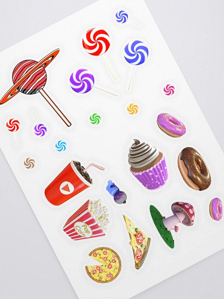 Candies & Snacks - Sticker Sheet product image (1)