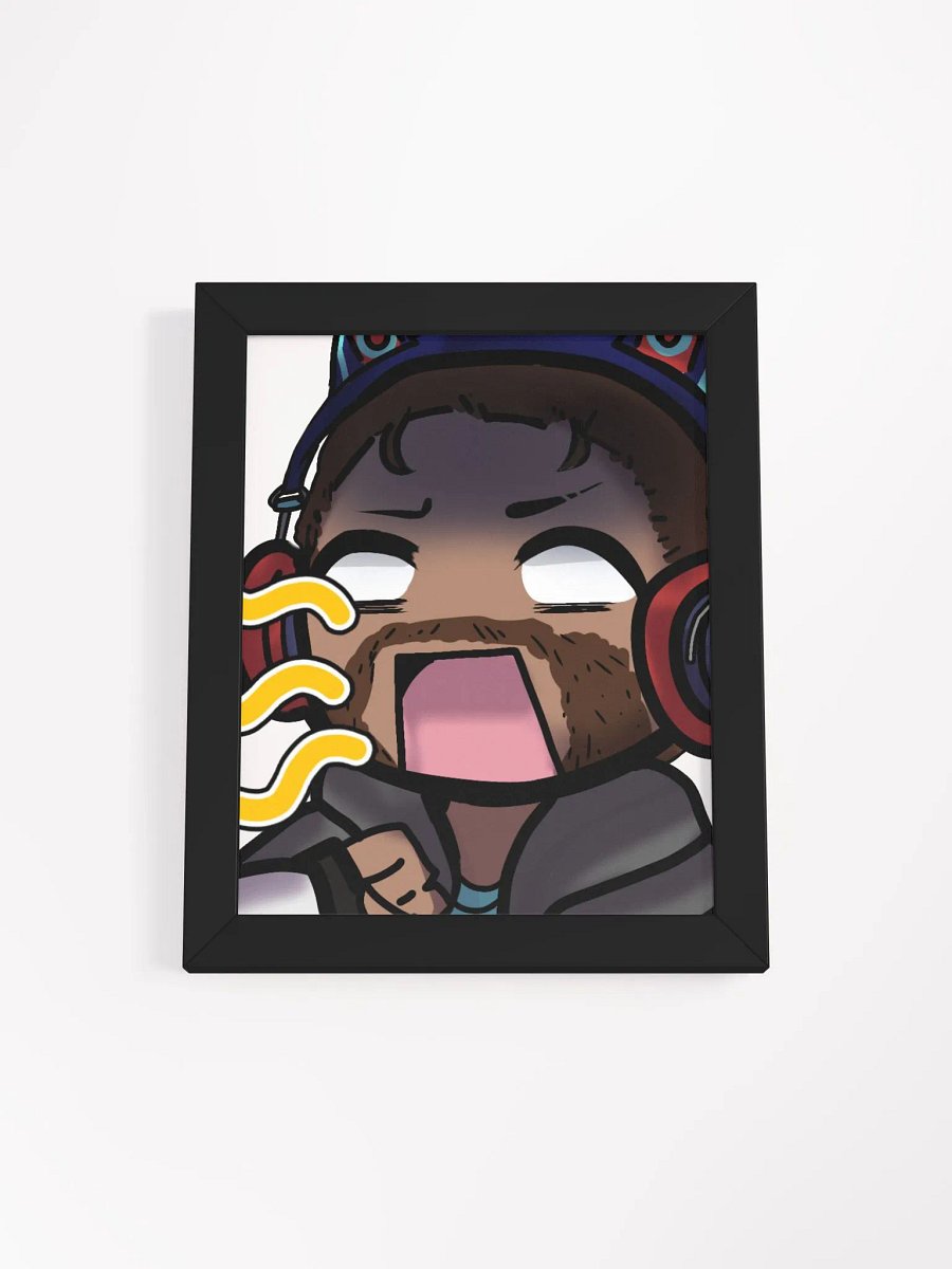 Exasperated NekoDarius Framed Poster product image (2)