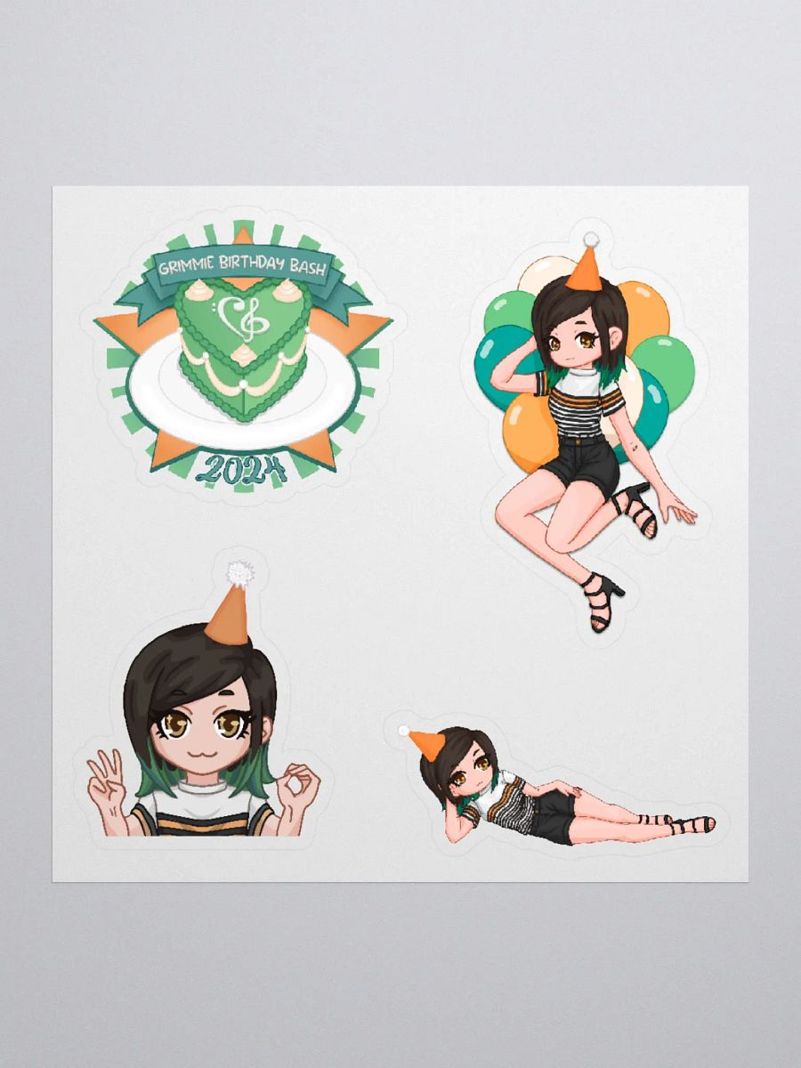 2024 Birthday Bash Sticker Sheet product image (1)
