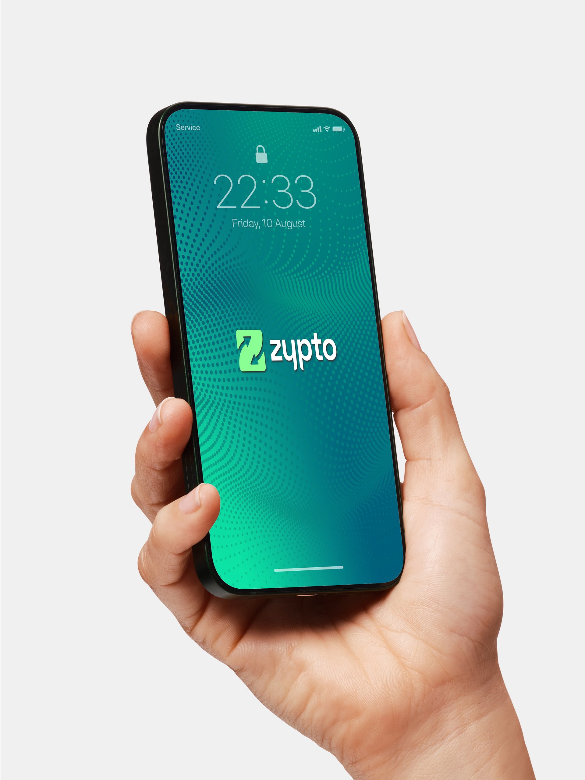 Optical Wave Crypto Phone Wallpaper product image (1)