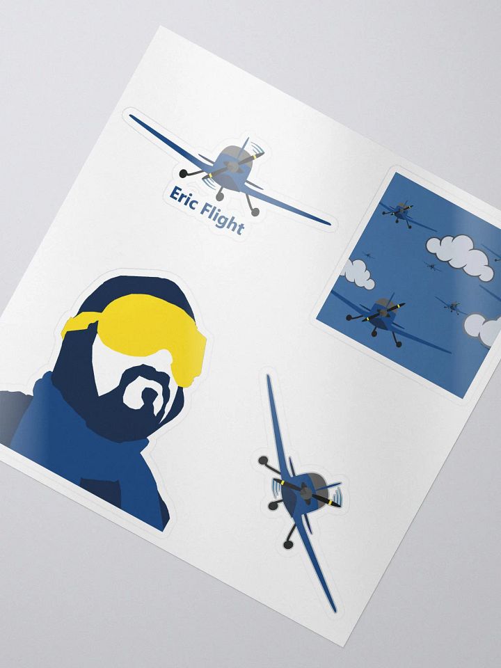 Eric Flight Stickers product image (2)