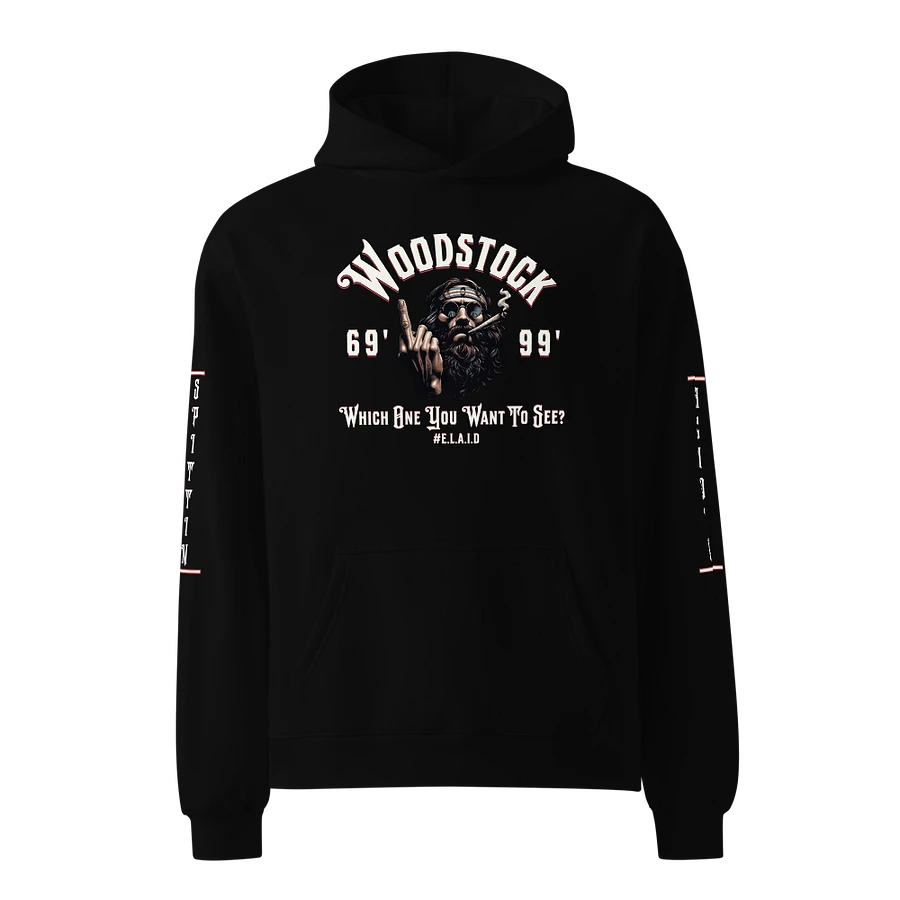 Woodstock 69' Or 99'.? Oversized Hoodie product image (17)