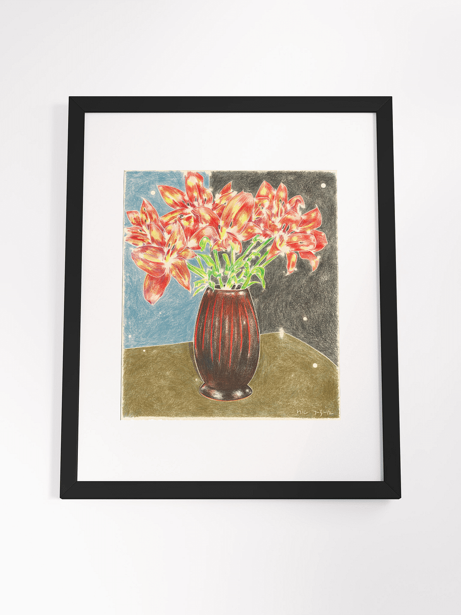 Lillies 07.05.12 print framed product image (11)