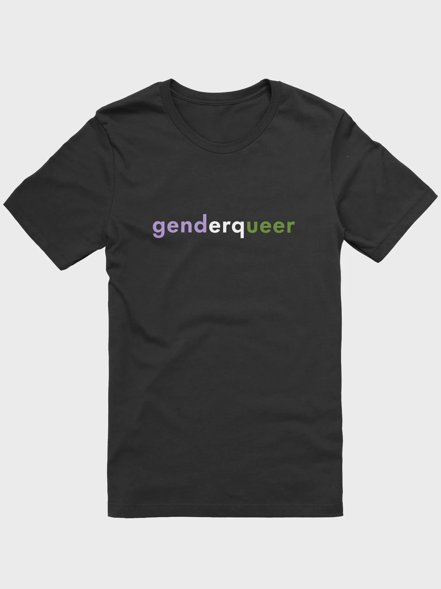 simple genderqueer t-shirt product image (1)