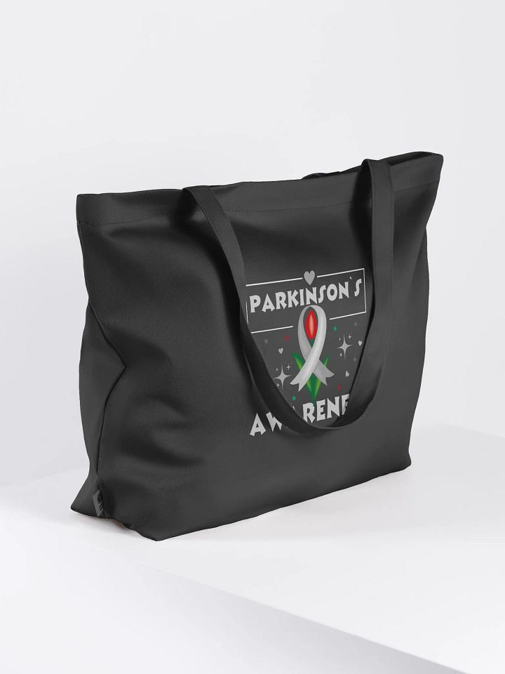 Parkinson's Awareness Organic Tote Bag product image (2)