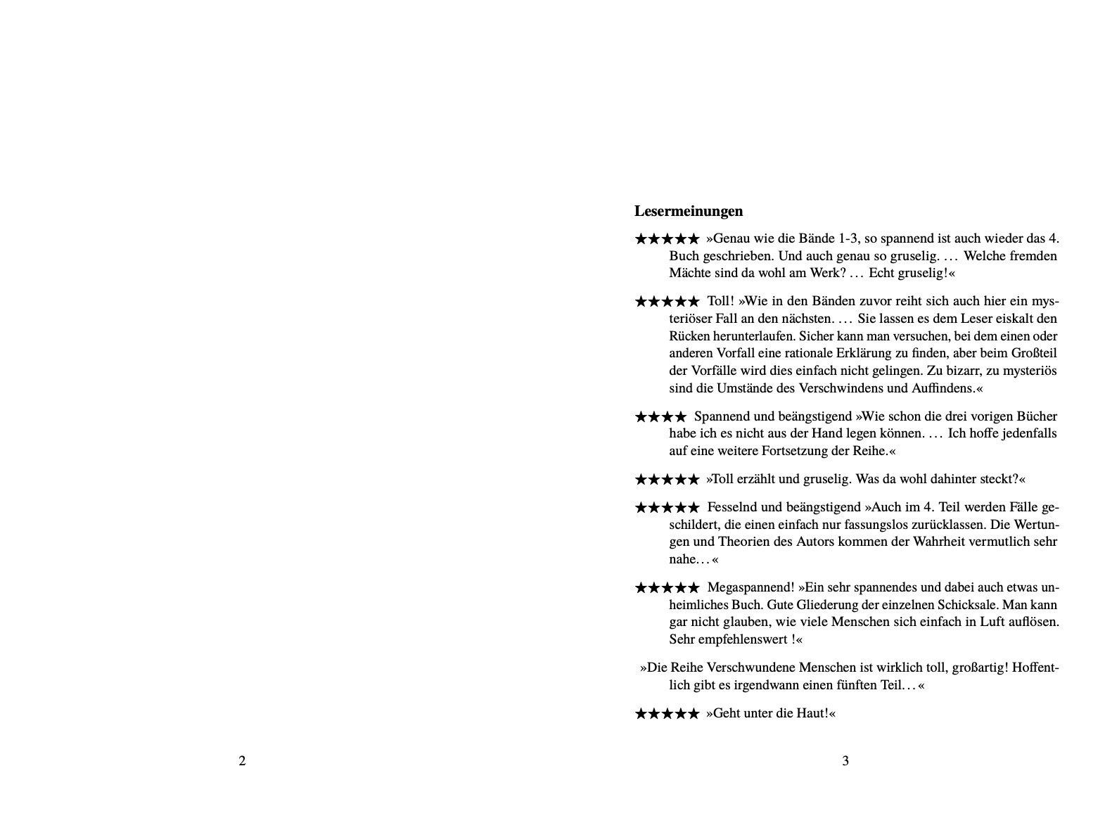 Verschwundene Menschen =4= Taschenbuch product image (2)