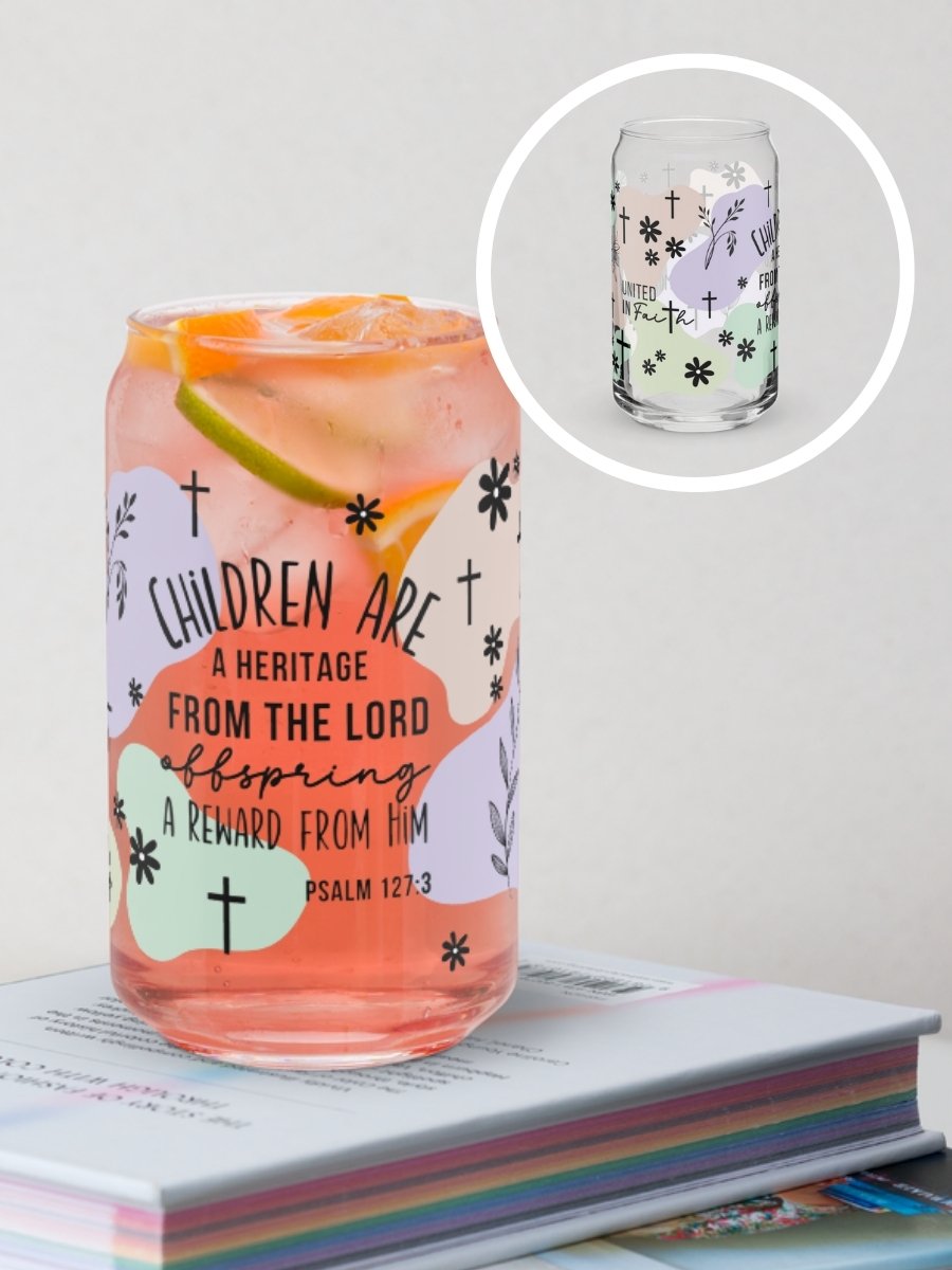 Godmother proposal gift with Bible verse with lid and straw product image (1)