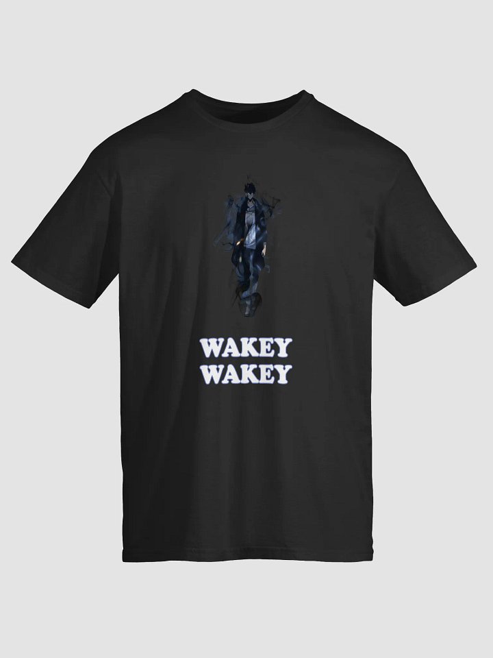 Wakey Wakey Sung Jin-Woo Graphic Tee – Solo Leveling Inspired product image (1)