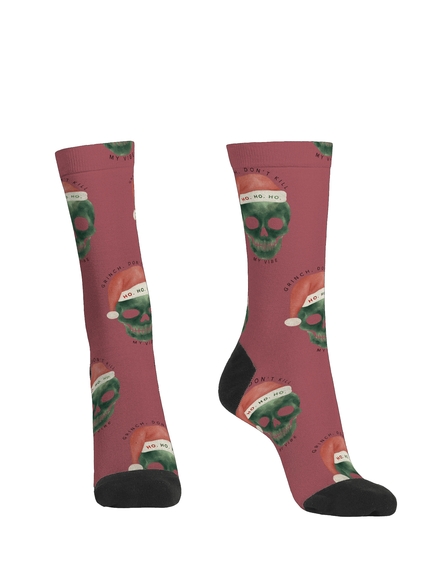 Grinch Vibes Socks product image (2)
