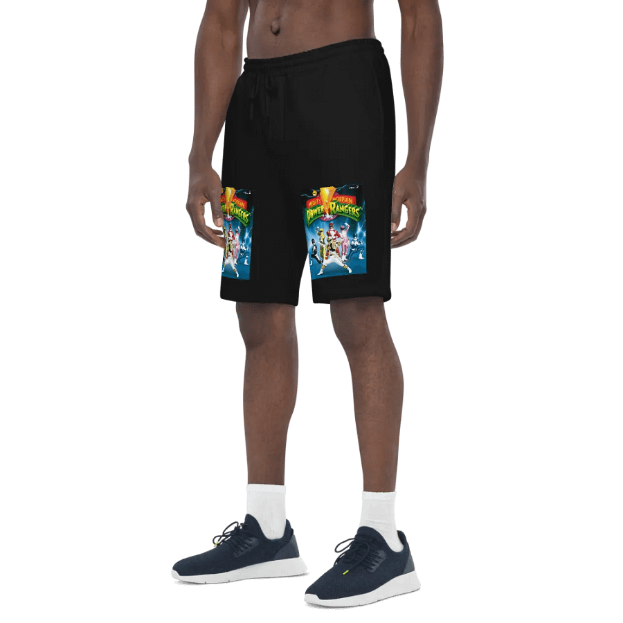 Mighty Morphin Power Rangers Action Fleece Shorts product image (8)