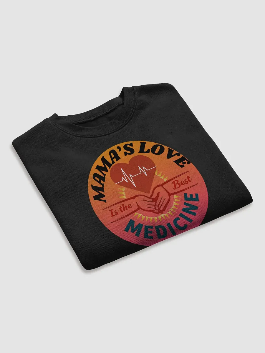 MAMA'S LOVE Fleece Crop Sweatshirt product image (20)