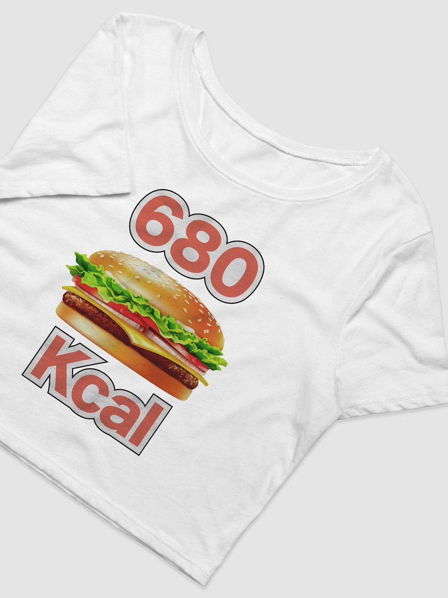 No More Heroes - 680 Kcal cropped t-shirt product image (3)