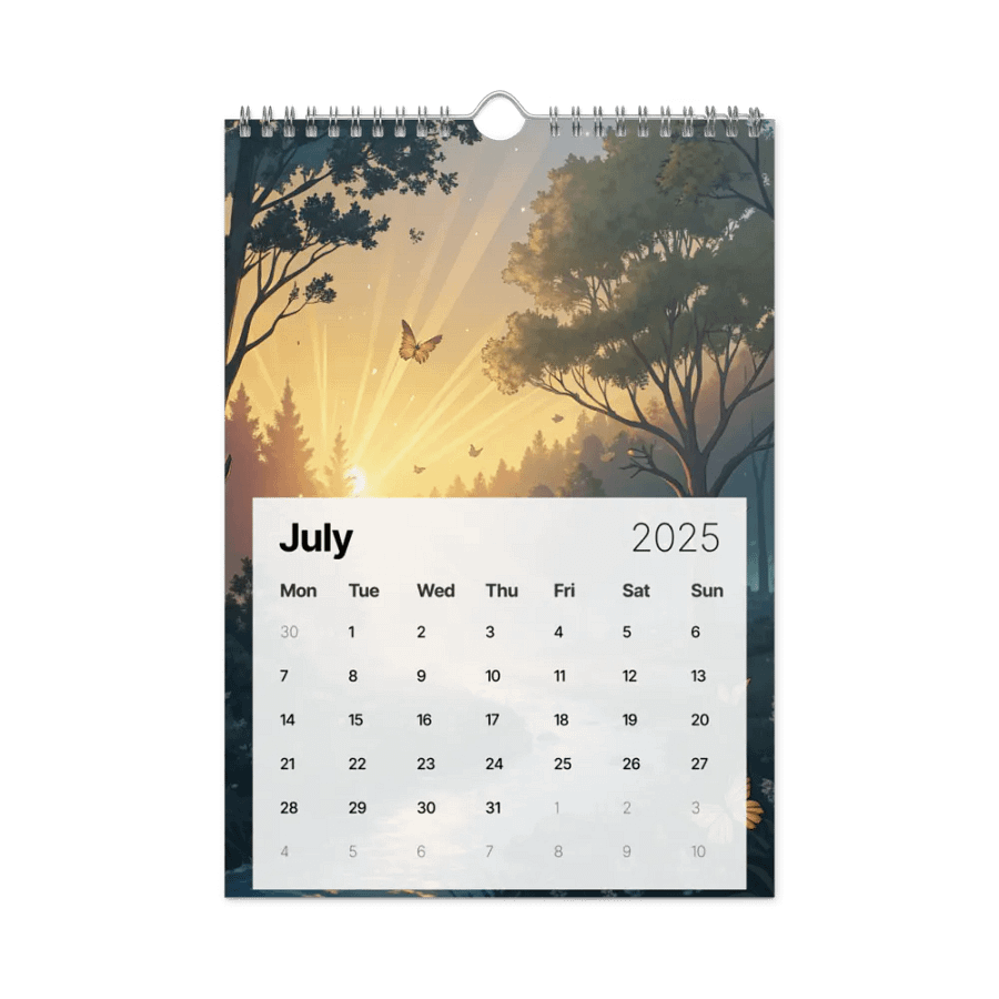 MAGICAL ANIME SEASONS WALL CALENDAR 2025 product image (7)