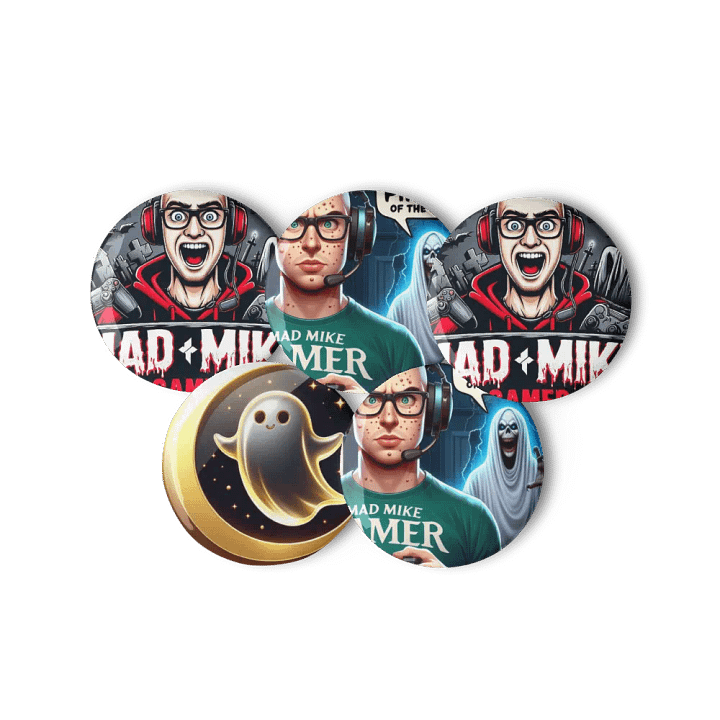 Pimple Goose Gamer Button Set product image (3)