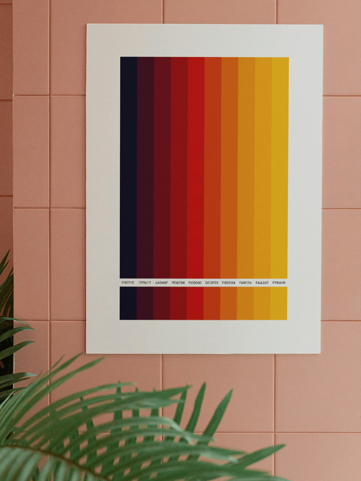 COLOR PALETTE 002 • WALLART DECOR product image (2)