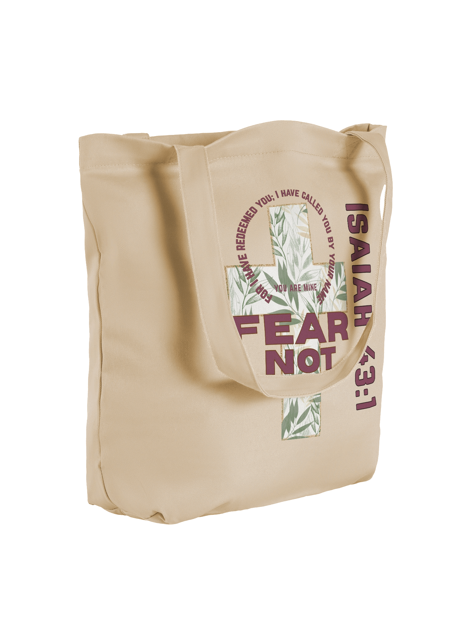 Fear Not, For I Have Redeemed You — Tote Bag product image (4)