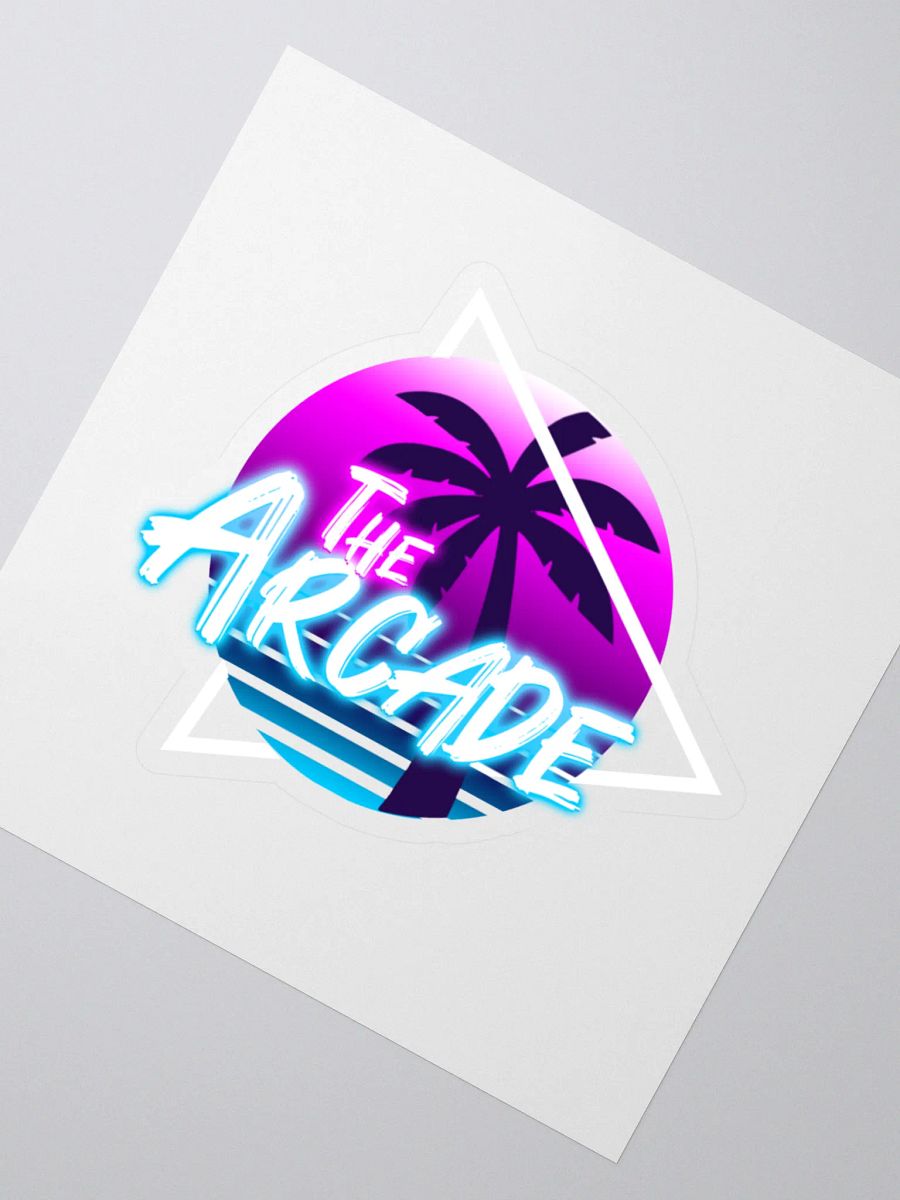 The Official Arcade Sticker product image (2)