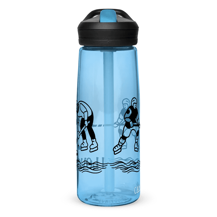 I LOVE HOCKEY! design -Sport water bottle product image (12)