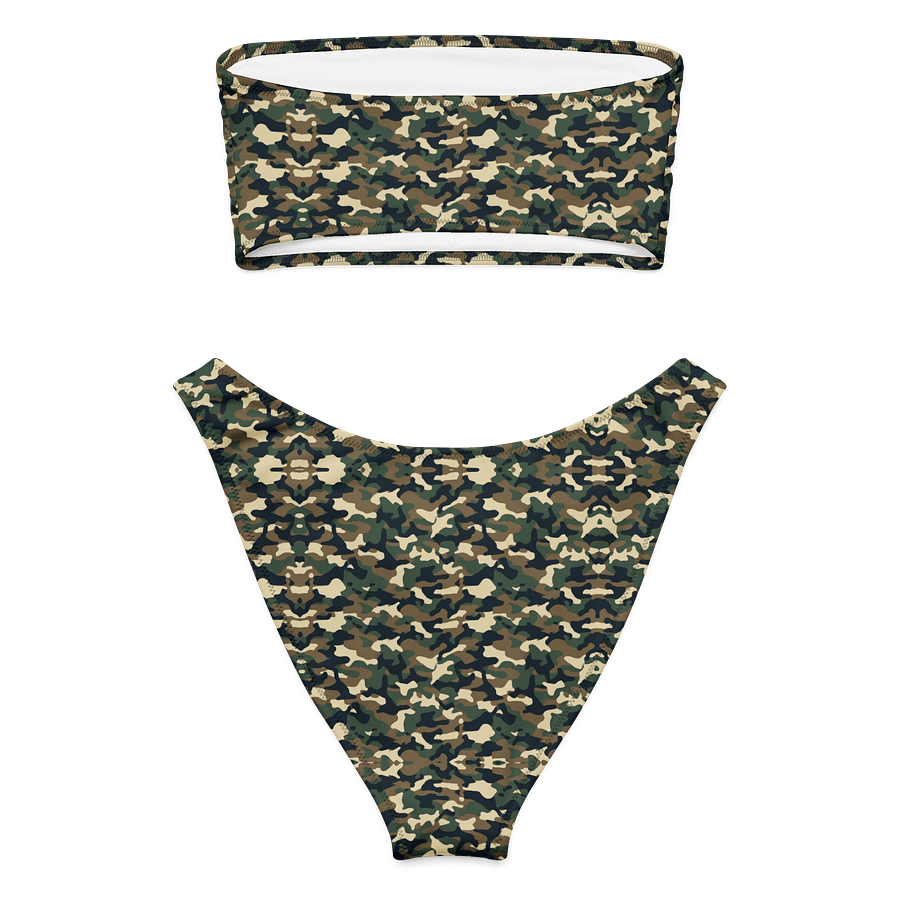 Elite Bandeau Bikini Set – Camo Dream Edition product image (8)