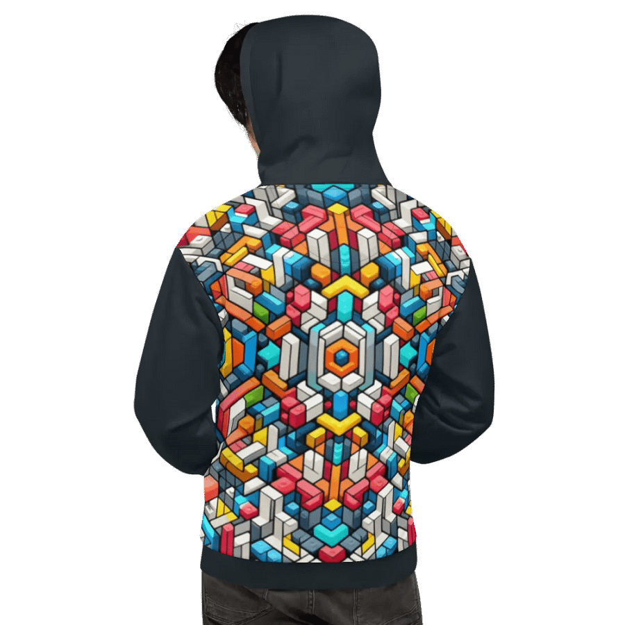 Brick Pattern Unisex Hoodie product image (3)