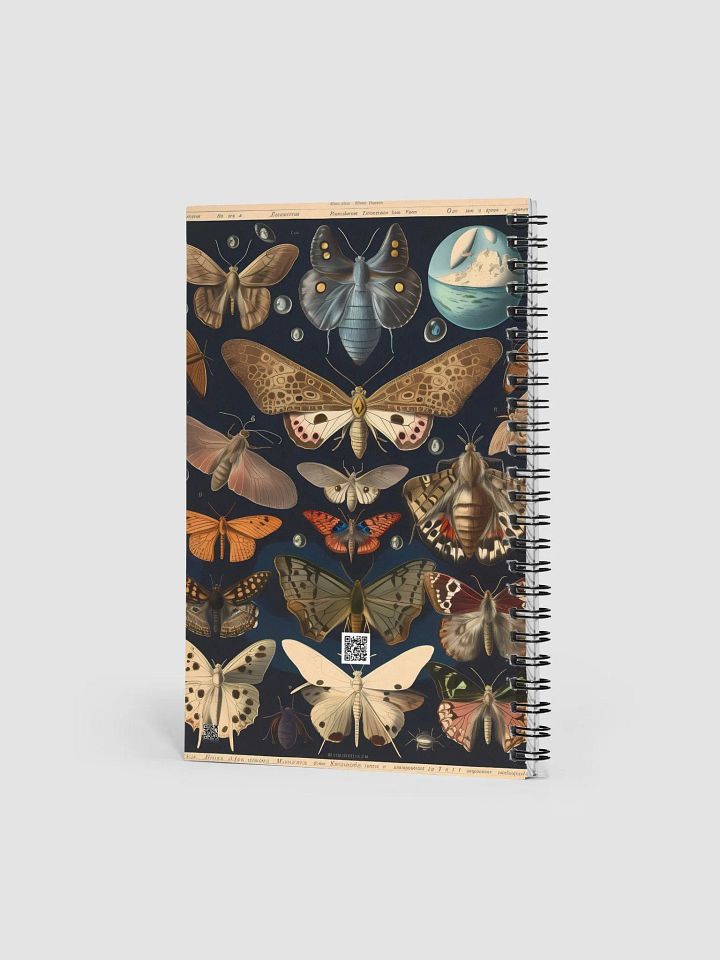 Mystical Moths and Butterflies Spiral Notebook product image (2)