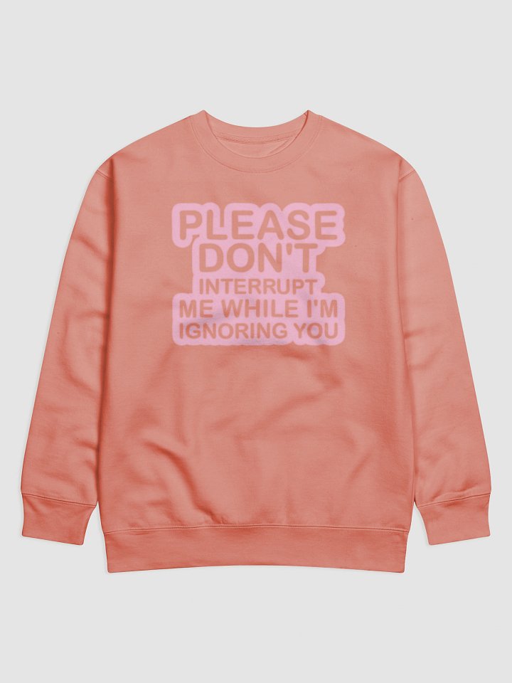 Bold Pink Statement Sweatshirt product image (1)