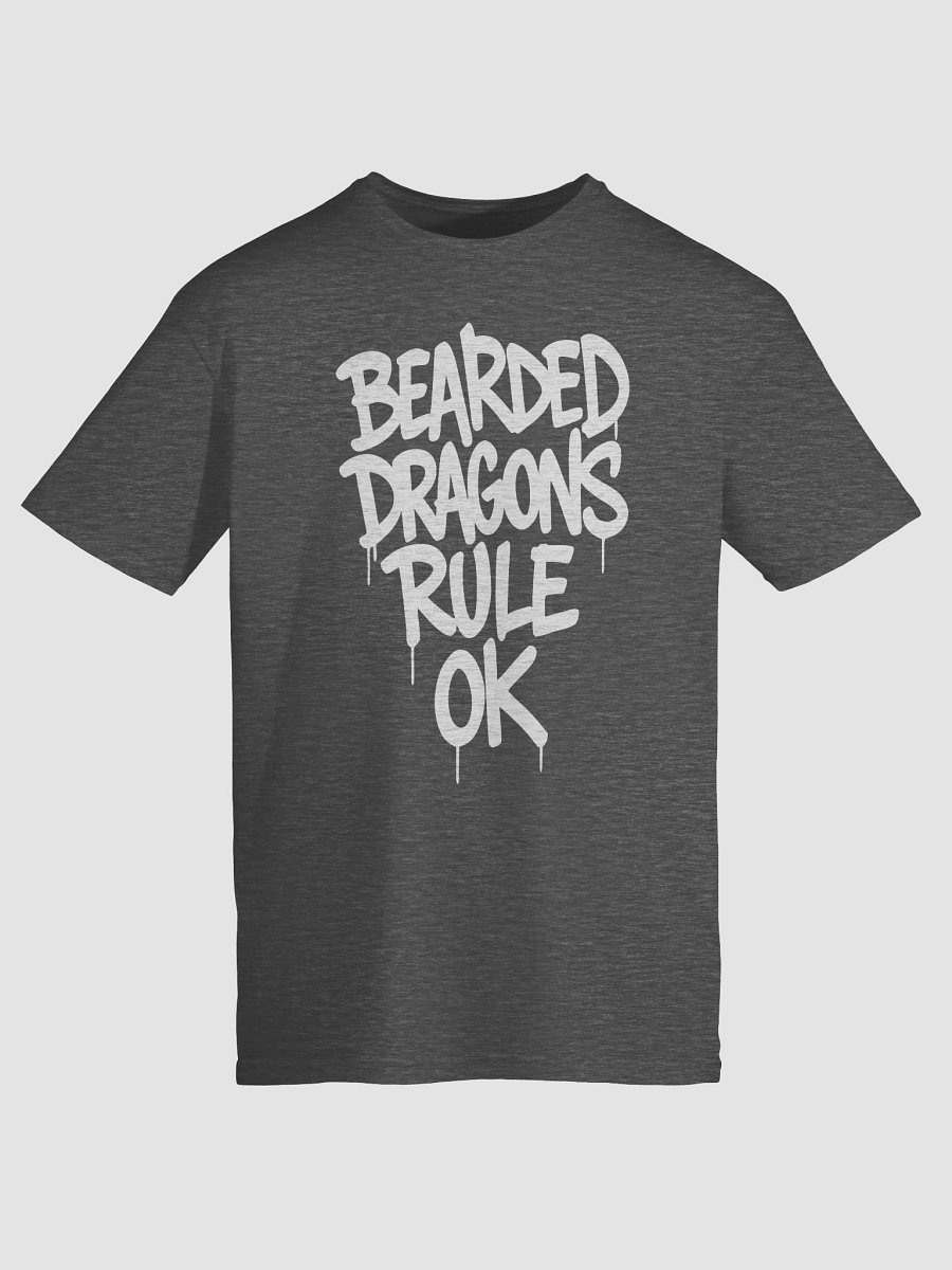 Graffiti-Style “Bearded Dragons Rule OK” Tee – Funny Reptile Lover Gift product image (65)