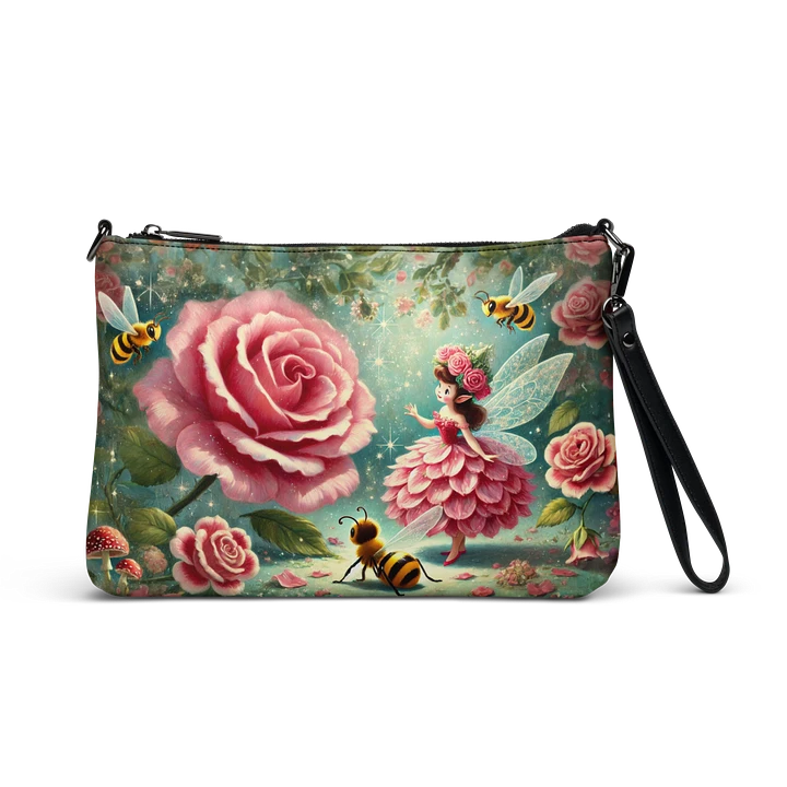 Rose Fairy with Bees Crossbody Bag - Whimsical Purse product image (1)