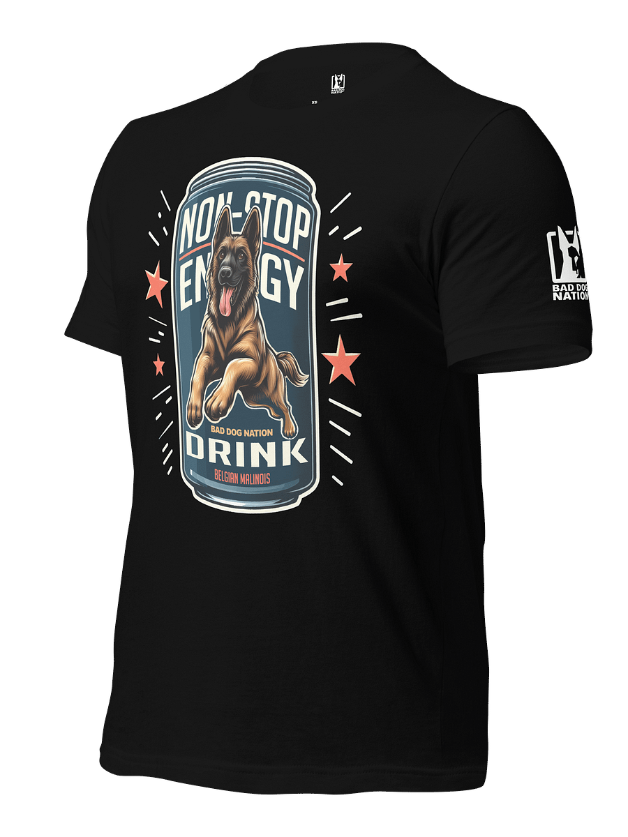 Malinois Energy Drink - Premium Unisex Adult T-shirt product image (2)