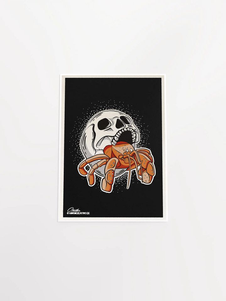 "Skull Shell Hermit" Poster product image (1)