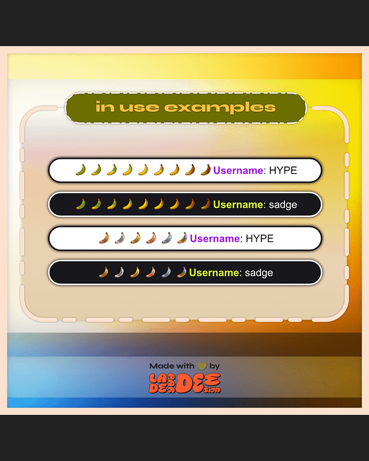 Banana Badges product image (2)