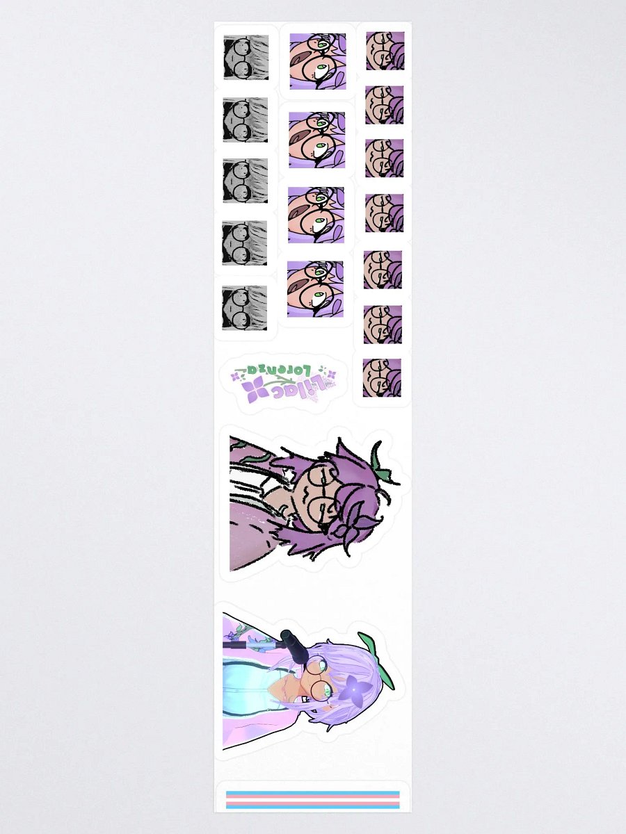 annoying purple girl stickers product image (4)