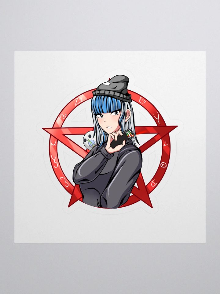 Ghost Investigator Wolfie Kiss Cut Stickers product image (1)