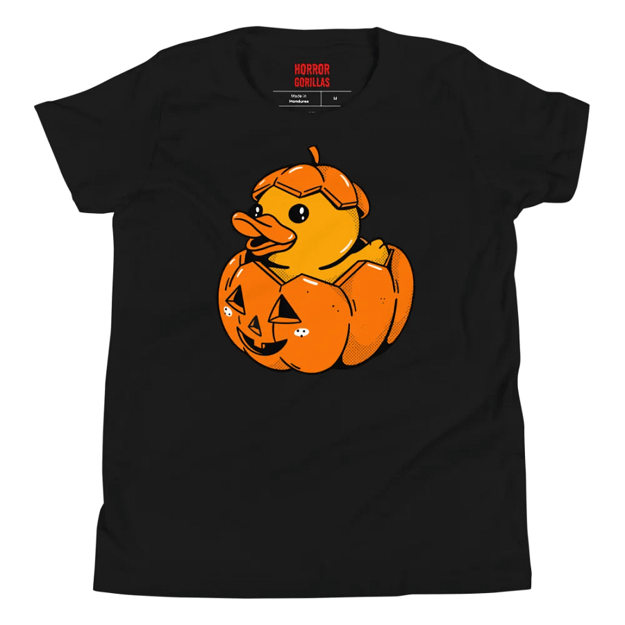 Rubber Duck Pumpkin Halloween T-Shirt For Kids product image (8)