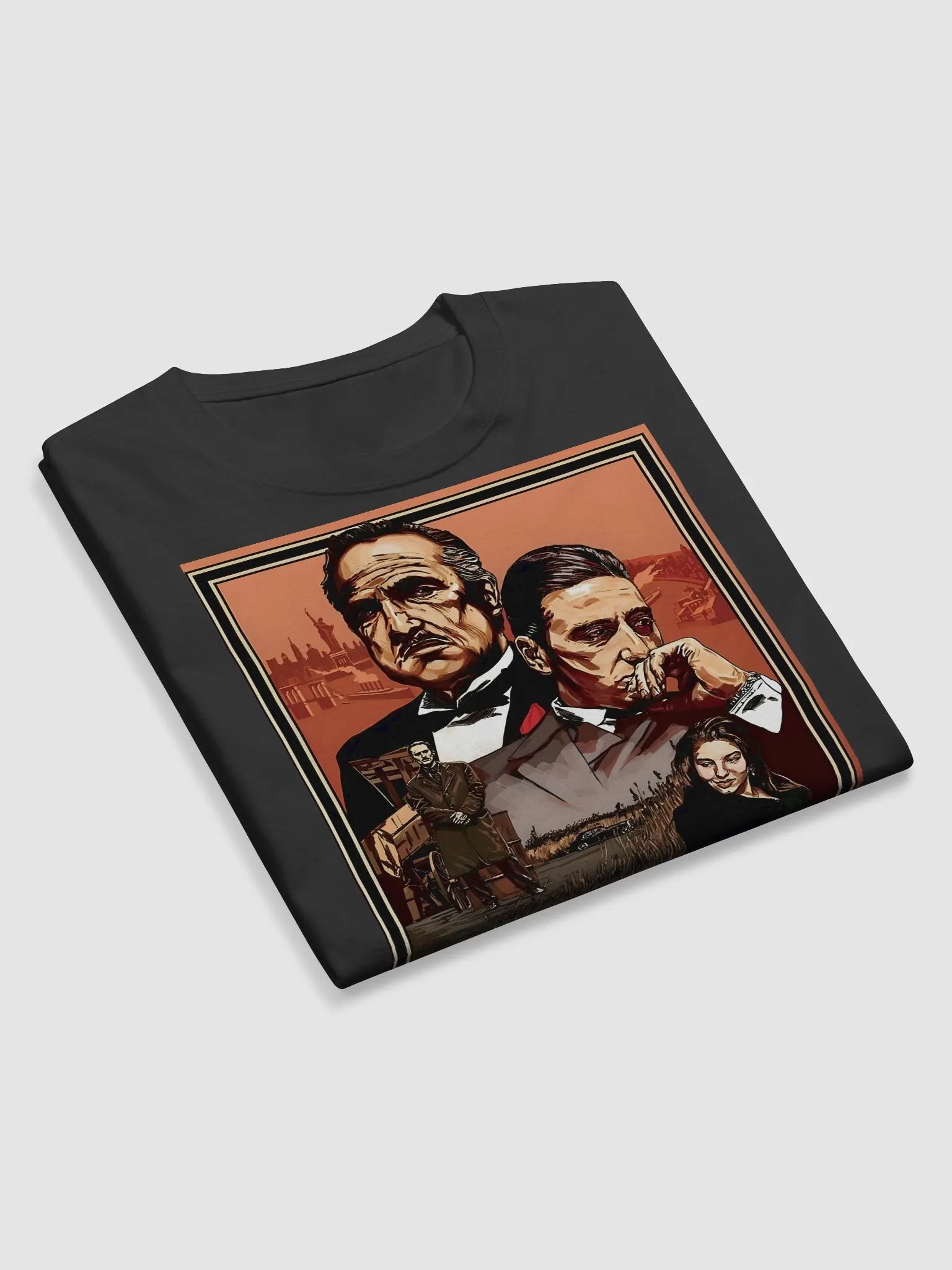 The Godfather Trilogy Stylized Poster product image (10)