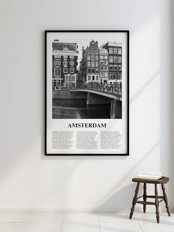 Amsterdam 03 Newspaper Poster product image (2)