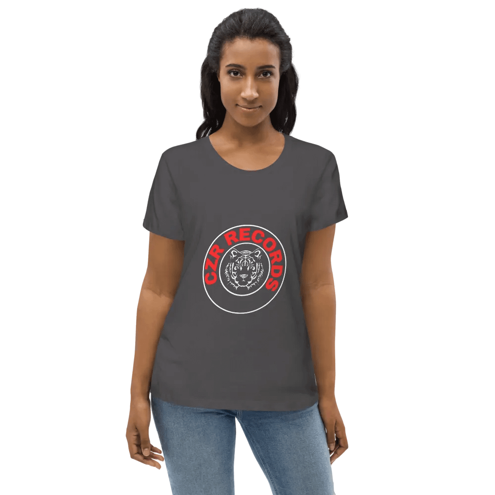 Women's Tiger Circle Red Font Tee product image (6)