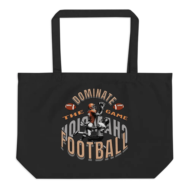 Dominate The Game Football Champion Tote Bag product image (1)