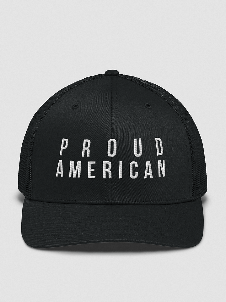 PROUD AMERICAN TRUCKER CAP product image (1)