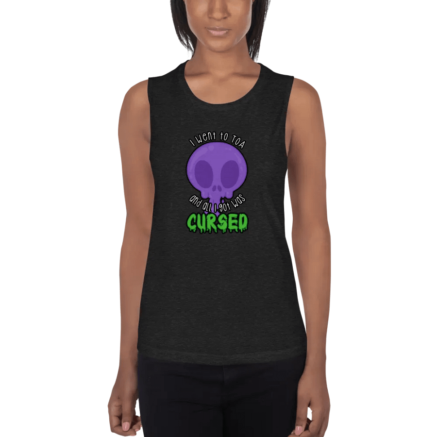All I Got Was Cursed - Warlock - Women's Style Muscle Tank product image (1)