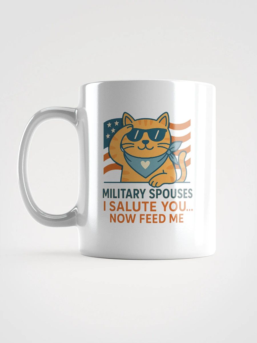 Operation: Sip & Salute – Cat Command Mug product image (6)
