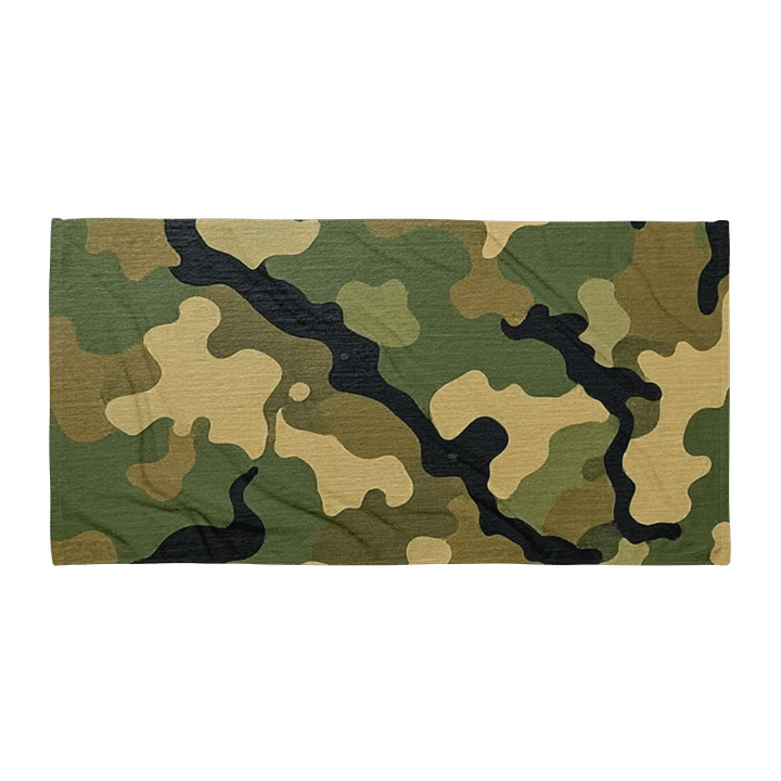 Army Camo Sublimated Towel product image (1)