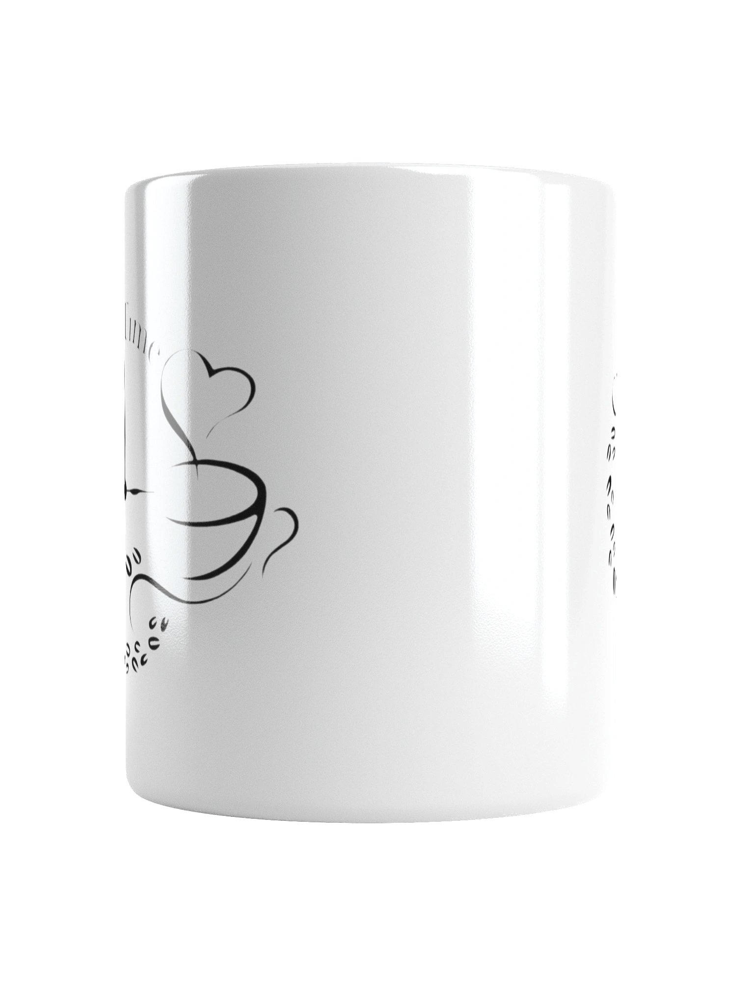 Coffee Time Clock White Glossy Mug product image (6)