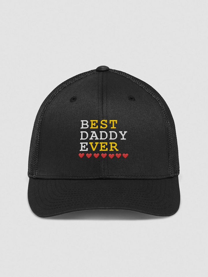 Best Daddy Ever Flexfit Mesh Back Trucker Hat product image (1)
