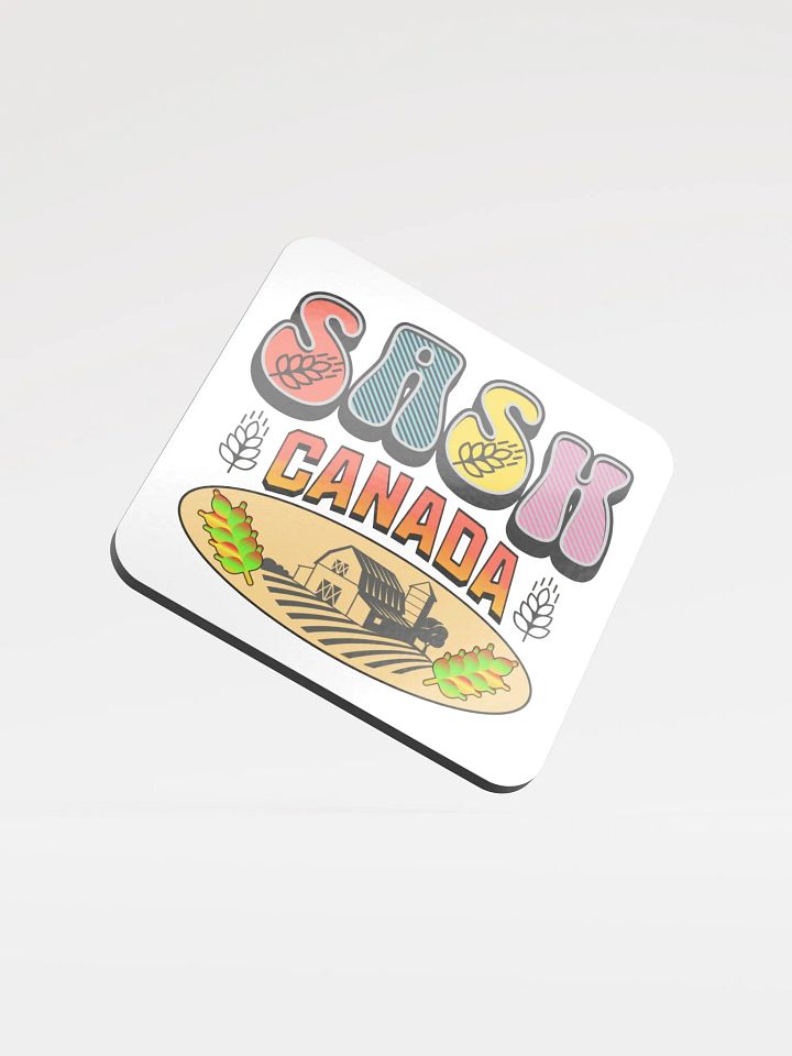 Sask Canada Barn Coaster Set product image (1)