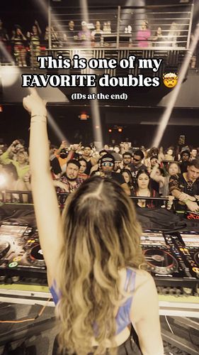 This own ALWAYS hits… 🤯 Playing with Ray Volpe in Las Vegas on Feb. 1st at DLVEC! 🫶🏻 See you there! 🕺🏻 #dj #femaledj #itsbell...